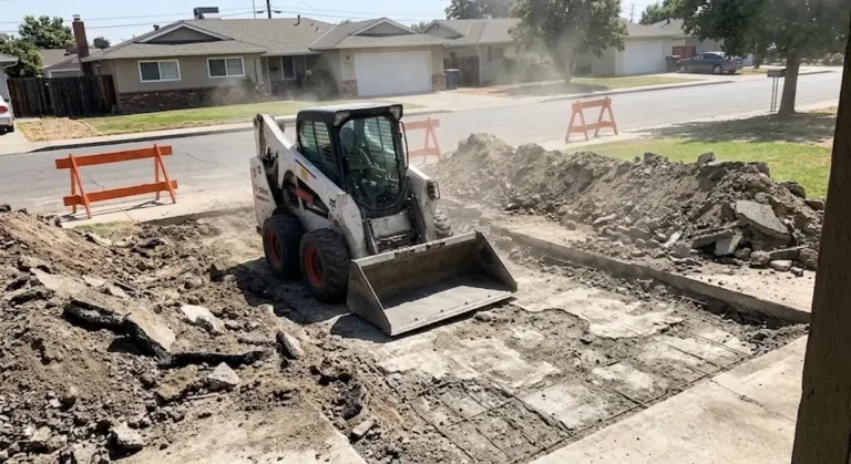 paver excevation in modesto, ca