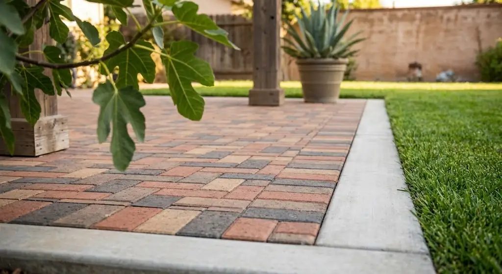 paver patio installation in modesto, ca